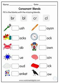 Image result for Bl Cl Br CR Worksheet