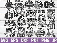 Image result for SVG Files Wrestling Mom
