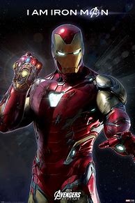 Image result for Iron Man Endgame Poster