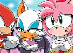 Image result for Knuckles and Amy Rose