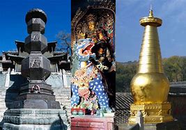 Image result for Mount Wutai Statues Interior