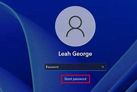 Image result for Microsoft Password Reset Windows 11