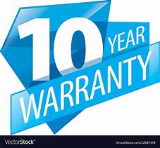 Image result for 10 Years Warranty