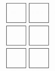 Image result for 3 Inch Square Template Printable
