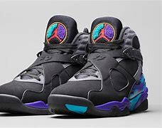 Image result for Jordan 8 Retro Aqua