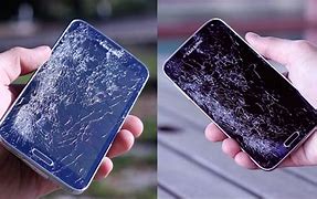 Image result for Smashed Samsung S5