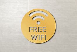 Image result for Blue Wi-Fi Sign