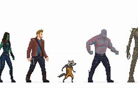 Image result for Guardians of the Galaxy Pixel Art