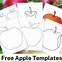 Image result for Apple Cut Out Template