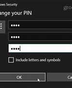 Image result for Windows Pin Change