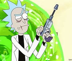 Image result for Rick and Morty Portal Gun Blueprint