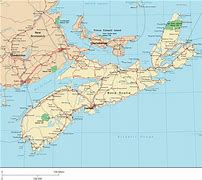 Image result for Detailed Map of Nova Scotia