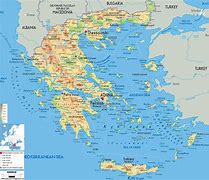 Image result for Greek Islands Detailed Map