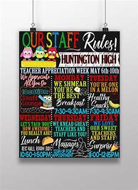 Image result for Rules for Staff