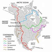 Image result for North America Map with Oceans