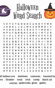 Image result for Halloween Word Search Games