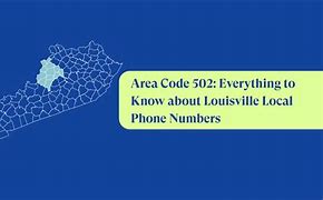 Image result for Area Code 502