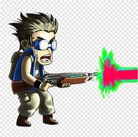 Image result for Gun Laser On Head Cartoon
