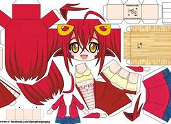 Image result for Papercraft Anime Figure