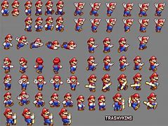 Image result for Super Mario Bros SNES Sprites