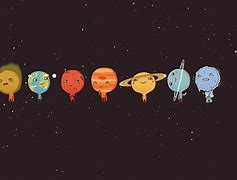Image result for Solar System Cartoon Drawing