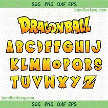 Image result for Dragon Ball Z Letters