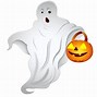 Image result for Cute Ghost Holding Pumkin Picture