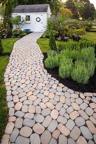 Image result for River Rock Driveway