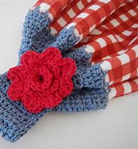 Image result for Crochet Dish Towel Toppers Free Patterns