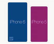 Image result for iPhone 6 vs iPhone 5 Back