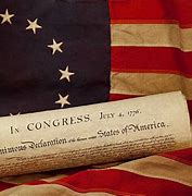 Image result for American Flag Declaration of Independence