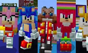 Image result for Minecraft PE Sonic Skins