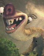 Image result for Sid the Sloth Funny Face