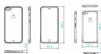 Image result for iPhone 7 Case Measurments