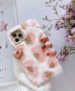 Image result for Pink Fuzzy Phone Case