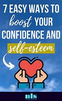 Image result for How to Improve Confidence and Self Esteem