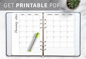 Image result for Printable Monthly Calendar with Notes
