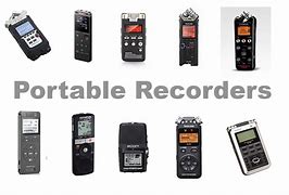 Image result for Different Recording Devices