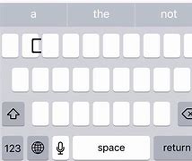 Image result for Blank iPhone Keyboard