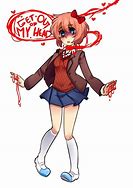 Image result for Get Out of My Head Sayori Meme