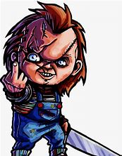 Image result for Chucky Doll Anime Sticker