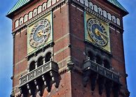 Image result for Copenhagen Town Hall Clock