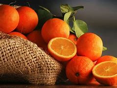 Image result for Orange Fruit with Green Wallpaper