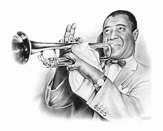 Image result for Louis Armstrong Clip Art