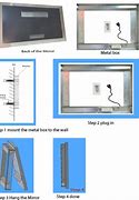 Image result for Light Mirror Installation