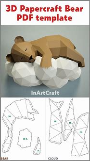 Image result for Free 3D Paper Templates