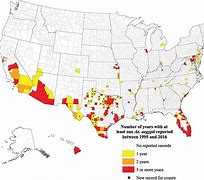 Image result for Flesh-Eating Bacteria Florida Map