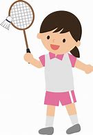 Image result for Badminton Player Cartoon Clip Art