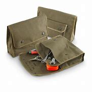 Image result for Leather Strap Canvas Tool Bag