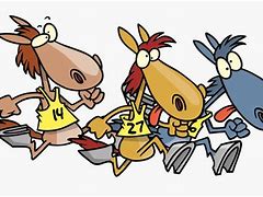 Image result for Horse Racing Cartoon